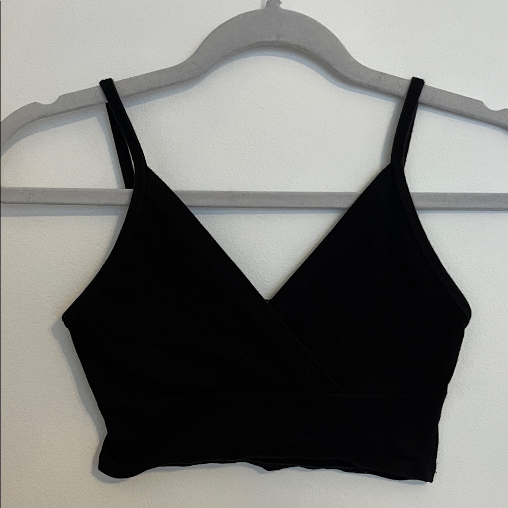Brandy Melville V-Neck Crop Top